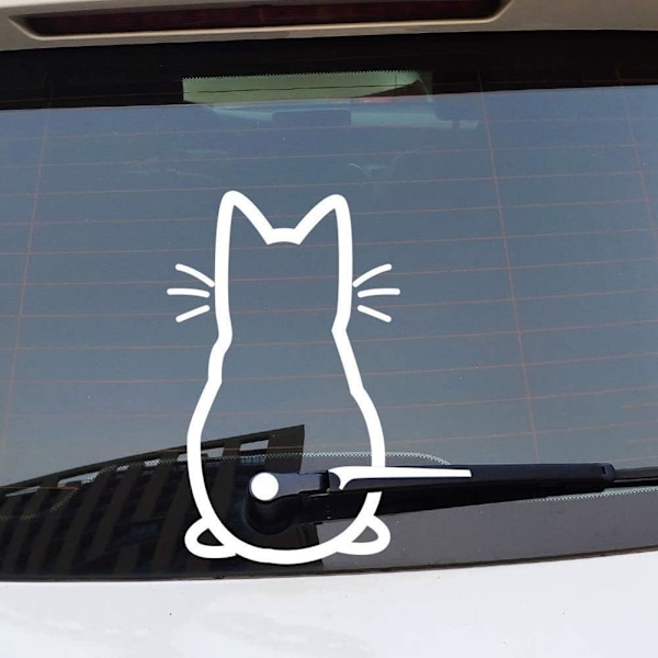 Katt bilklistremerke, dyre-katt kunst klistremerke dekorasjon