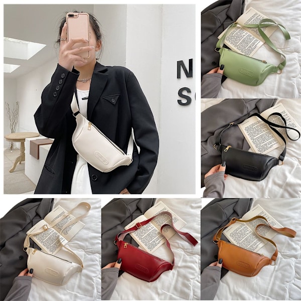 Vyötärölaukku Fanny Pack VALKOINEN White