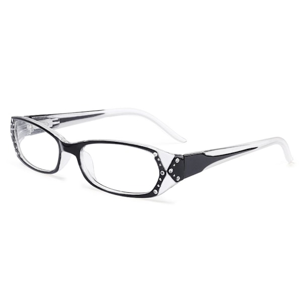 Printed glasses Diamond-encrusted glasses BLACK STRENGTH 2.50 black