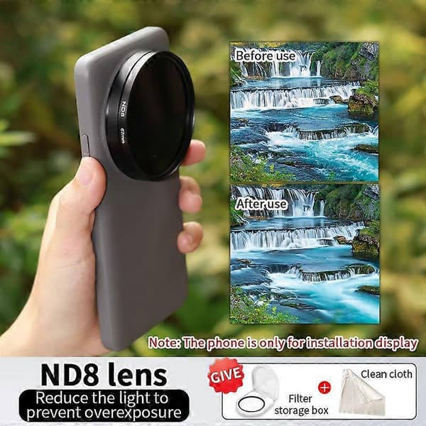 Til Xiaomi 15 Ultra JSR Telefon Linsefilter(h}) Not Specified ND8