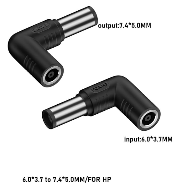6.0*3.7mm DC-liitäntään 240W sovitin 6037-SQUARE MOUTH 6037-SQUARE 6037-Square Mouth 6037-Square Mouth