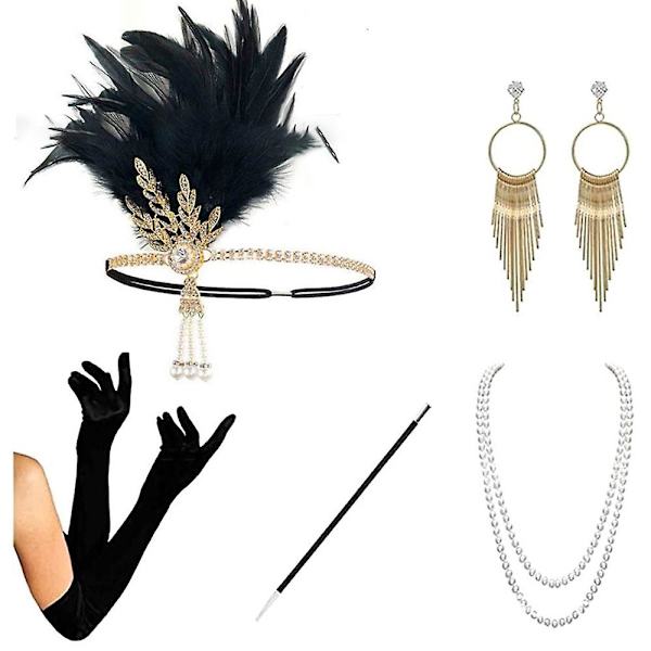 1920-tals accessoarer set