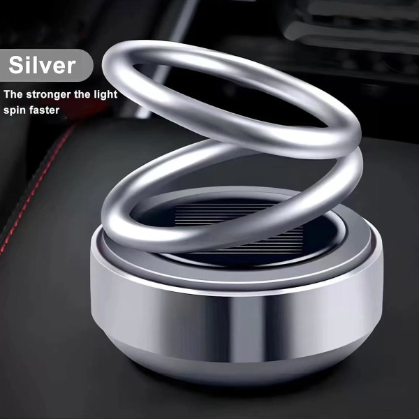 Bærbar Mini Kinetisk Aromaterapi, Mini Bærbar Kinetisk Opvarmning Aromaterapi Silver