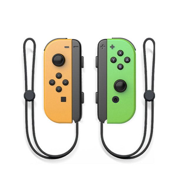 Nintendo Switch -ohjain Joy-con L/r -peliohjain hihnalla Ohjaussauvat Korvaa Joycon Keltainen Vihreä