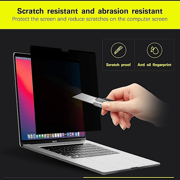 Näytön tietosuojakalvo Macbook Pro 14 tuumaa (julkaistu 2021), magneettinen irrotettava sinisen valon suodatin tietosuojakalvo Macbook Pro 14,2 tuumaa
