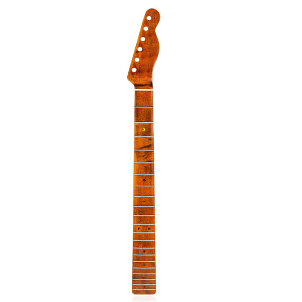 Maple Elektrisk Gitarhals 21 Bånd Gitarhals Kompatibel for TL Tele Utskifting