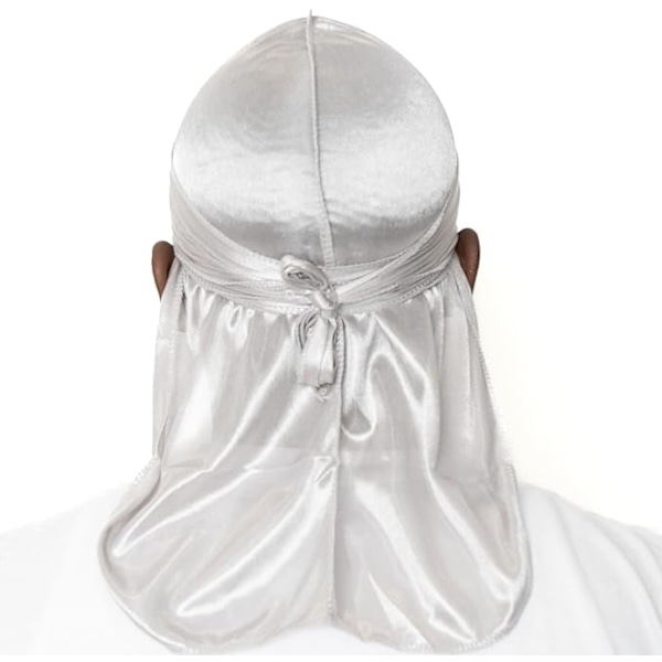 Durag do-rag dew-rag doo-rag Vit white