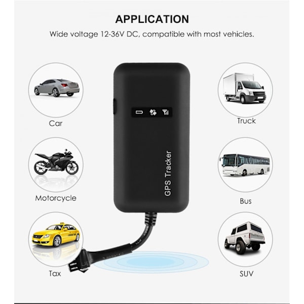 #GPS-spårare för bil, realtidspositioneringsspårningsenhet GPS#