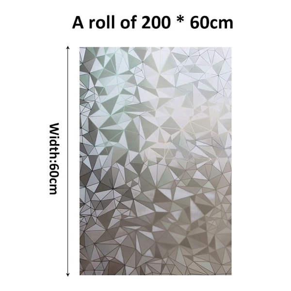 Electrostatic Frosted Glass Decal Balcony Sun Protection Sunscreen
