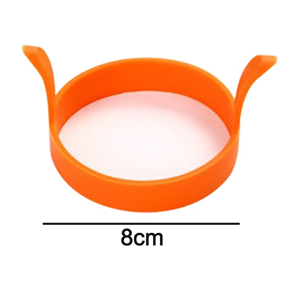 Silikon egg ringer for stekte egg, non-stick egg matlaging