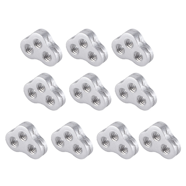 10 kpl Offset-telineet Luminum-seos 3-reikäinen Stabilointiteline Offset-teline Roboteille Erityinen asennus