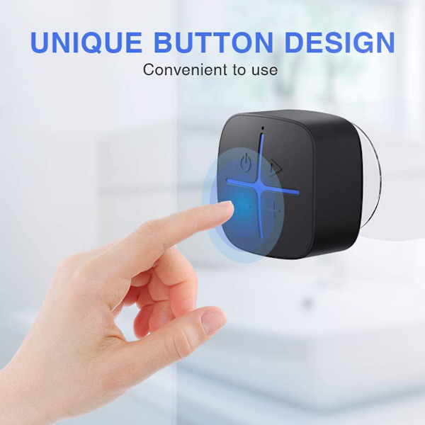 Suihkukaiutin Vedenpitävä Ulkokäyttöön Bluetooth-yhteensopiva Kaiutin Imuukupilla Kannettava Langaton Minikaiutin Stereo
