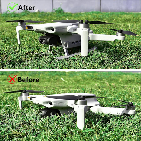 Mini 2 SE landingstelben - Foldbart forlænget sæt til DJI Mini 2 SE/Min