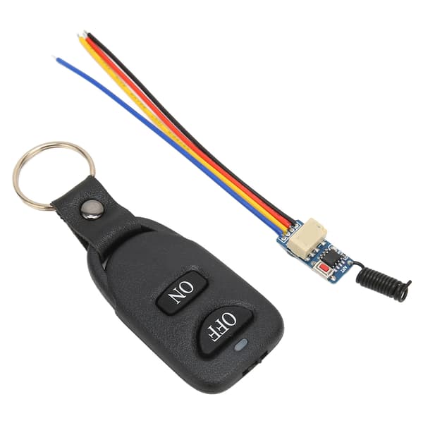 5V-24V Trådlös fjärrkontrollbrytare Multifunktion Fjärrrelä Säkerhetslarm Interlock Switch Elektrisk dörrfönster