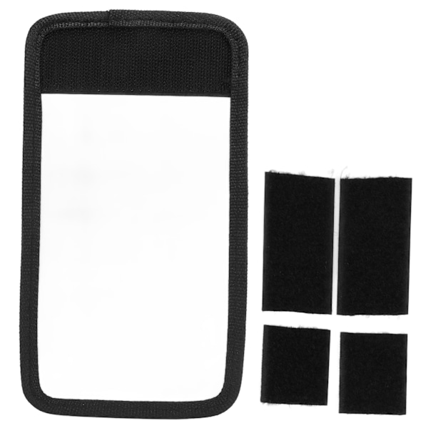 Enkel hette flash diffusor reflektor kamera ekstern blitslys sprett modifikator med klebestripe for SLR