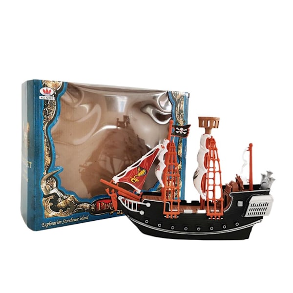 Børne Piratskib Legetøj Hjemme Dekoration Ornament Sikker Holdbar Piratskib Model til Børn