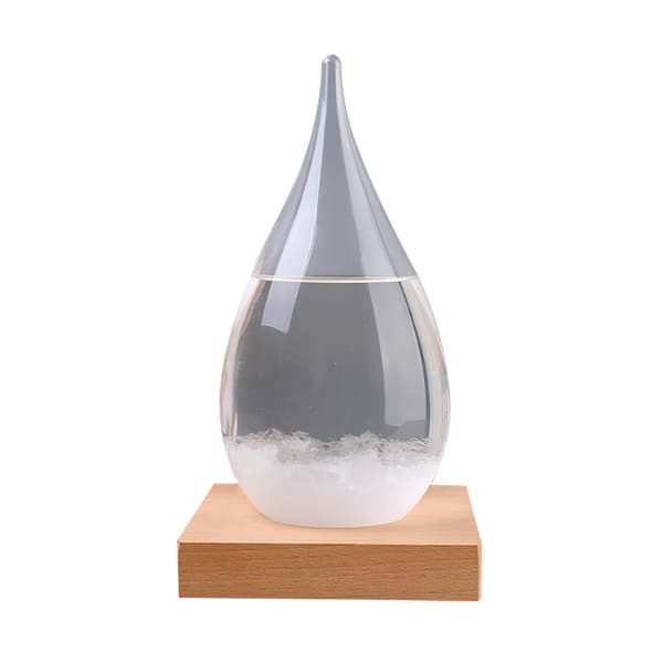 Stormglass Dråpe - Barometer - Globus stormvarsel(bt)