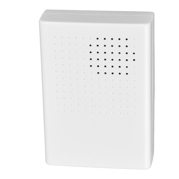 Kablet 12V elektronisk dørklokke - Hvit, 90dB lyd - Hotell og hjem tilgangskontroll