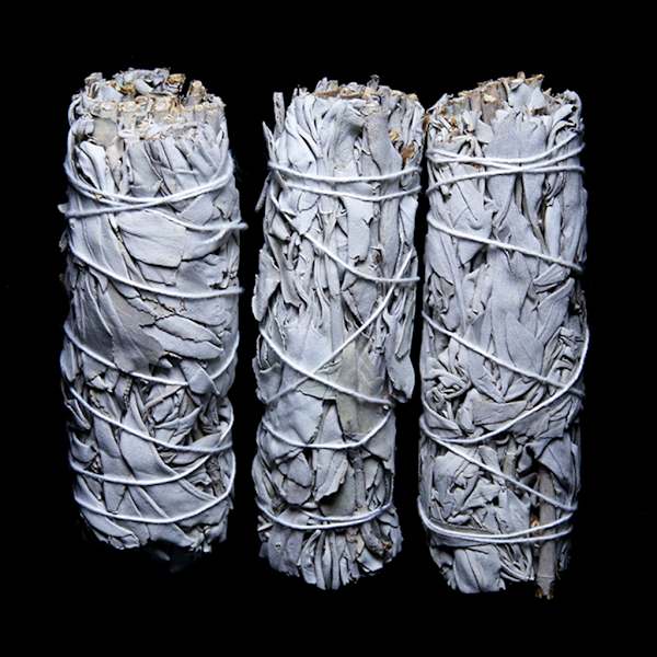 Aroma Leaf Bundle Salvie Smudge Sticks Meditation Duft Smudging Ritualer Røg Værktøjer Hjem Rengøring Røgelse