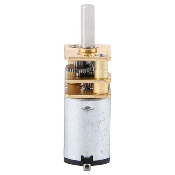 Uusi N20 DC3V 6V 12V 50-2000RPM nopeudenvaihdemoottori metallivaihteistolla