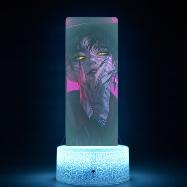 Hot Sælgende K-POP Demon Hunter Natlampe | Revnet Touch 16-Farve Lampefod, Perfekt til Soveværelsesindretning//Q version-Jinu Q version-Jinu