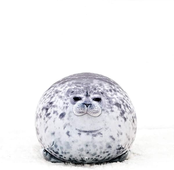 Plump Sel Pute Koselig Sel Plussj Leke Stoffdyr 30CM