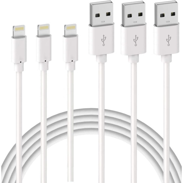 2-meters ladekabel, USB til Lightning-kabel