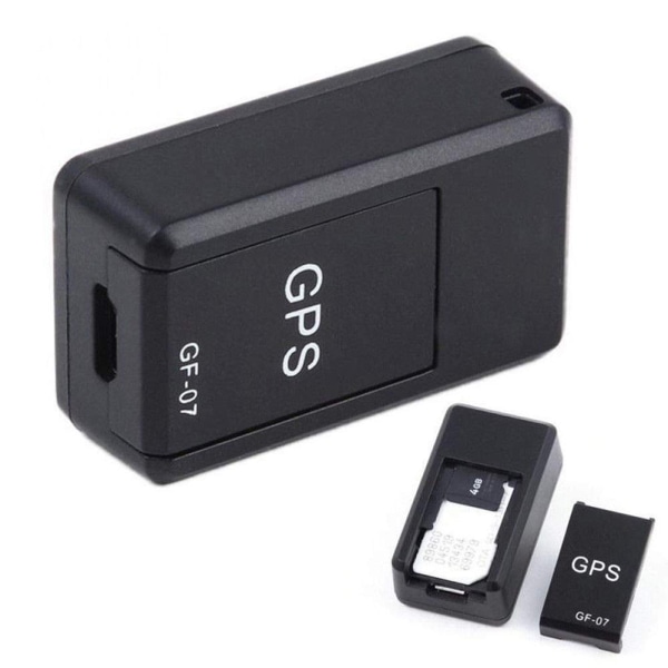 Bärbar Mini Magnetisk GPRS Locator Enhet Röstinspelare Alarm Locator