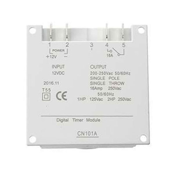 CN101A 16A Mikrocomputer Timer 110V/220V/24V/12V LCD Display Strøm Programmerbar Digital til Tidsafbryderrelæ Holdbar