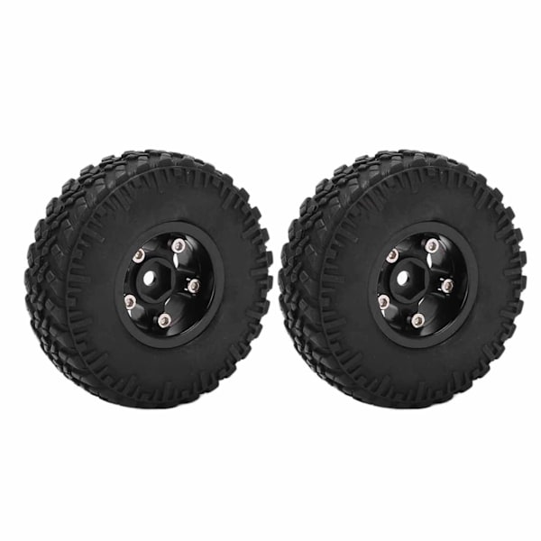2 kpl metallivanteet Axial SCX24 90081 1/24 RC-mallinnuksen päivitysosat musta