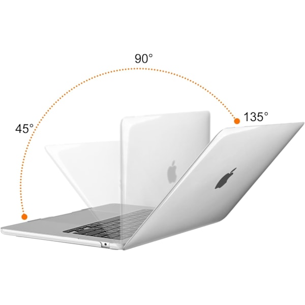 MacBook Air 15 tuuman kotelo - 2023 julkaisu A2941 M2 siru