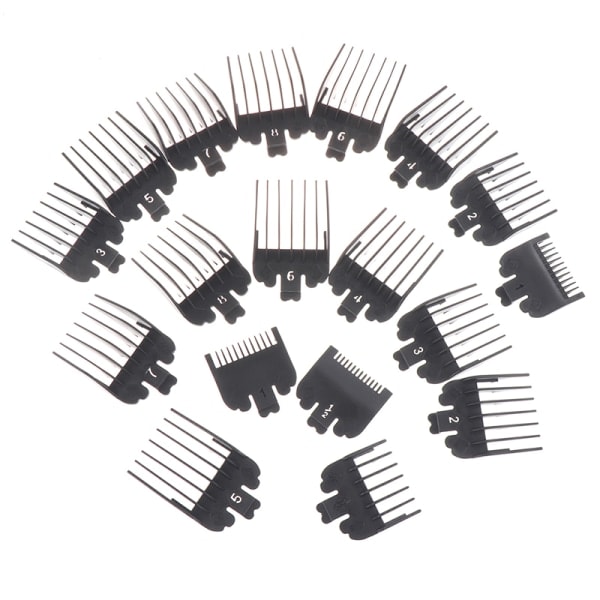 TG 8/10 stk. Hårklipper Guide Limit Comb Trimmer Beskyttelsesbeslag 8 stk.