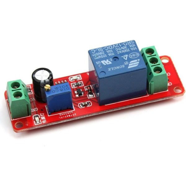Galaxy DC 12V NE555 Fördröjningstimer Monostabil Rel? Timer switch Justerbar modul