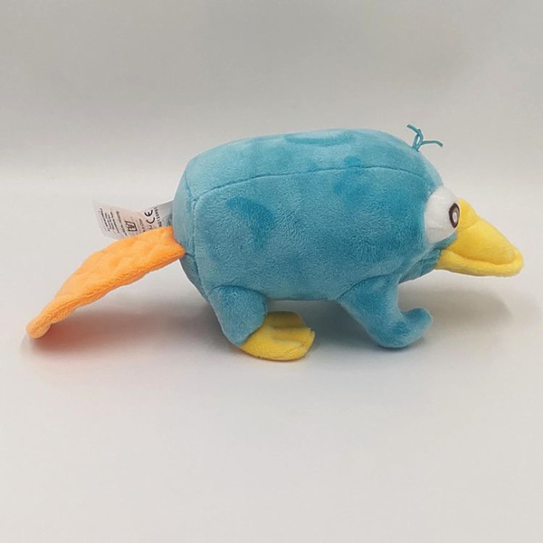 Platypus-pehmolelu, eläinpiirretty ankka Platypus-hahmo pehmeä nukke lapsille