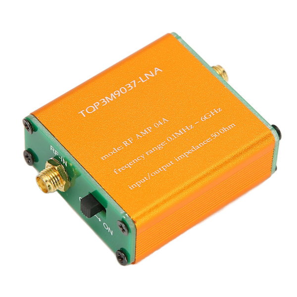 0,1 MHz? 6 GHz Full Band Lågbrusförstärkare Professionell 20 dB Hög Förstärkning LNA RF-efförstärkarmodul Levereras med Inbyggt Batteri