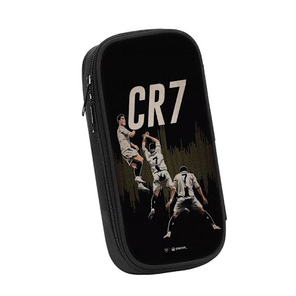 Ronaldo #7 Large Capacity Pencil Case for Office, College, Large Storage, Bag, Holder, Makeup Bag for Adults