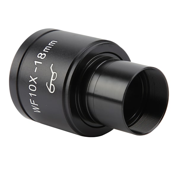 WF10X/18mm Biologiskt Mikroskop Vidvinkel Högt Ögonpunkt Okularlins