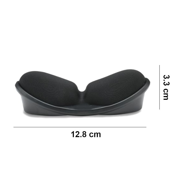 Håndledsstøtte i memory foam til mus og tastatur, skridsikker