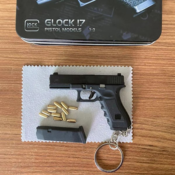 6 st/1 st 1:3 Kulor Mini Pistoldelar För Mini Glock G17 Extra A2