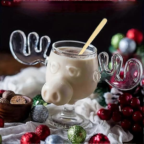 Jul Älg Mugg Clark Griswold Marty Eggnog Glas National Christmas Älg Glas Kopp Julklappar Only Cup