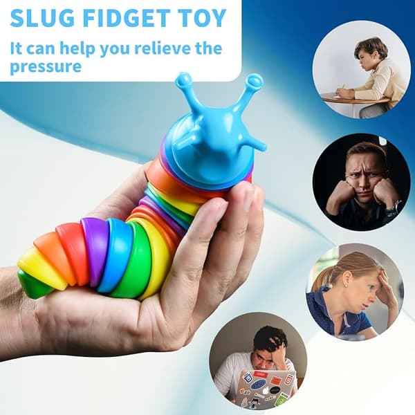 Angstdempende og sensorisk fidget-leke for barn og voksne