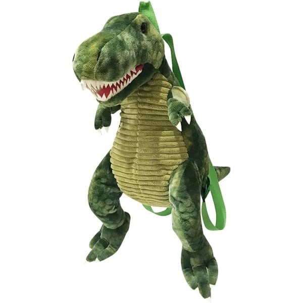 Söt 3D Dinosaurie Ryggsäck för Barn Pojkar Flickor, Mjuk Plysch Tecknad Ryggsäck Söt Plysch Djur Ryggsäck Förskola Ryggsäck[qb]