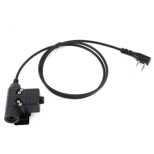 TK U94 PTT -ääniliitäntäkaapeli Walkie Talkie -kuulokemikrofoniliitin Baofeng UV‑5R TK‑3107 -laitteille