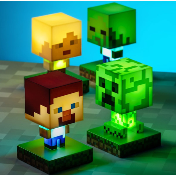 Minecraft Natlampe | Pixel Style Dekorativ Lampe**Creeper Creeper