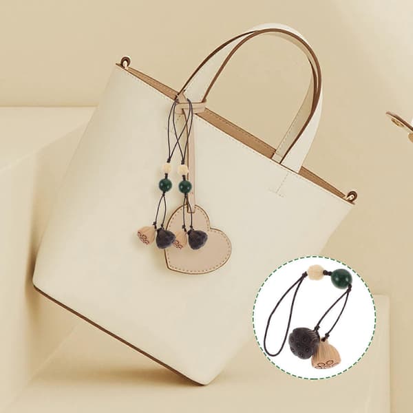 Träväska Hängande Berlock Multi Trä Ryggsäck Hänge med Rustik Hållbarhet för Dekor(h}) Multi 11.3CM