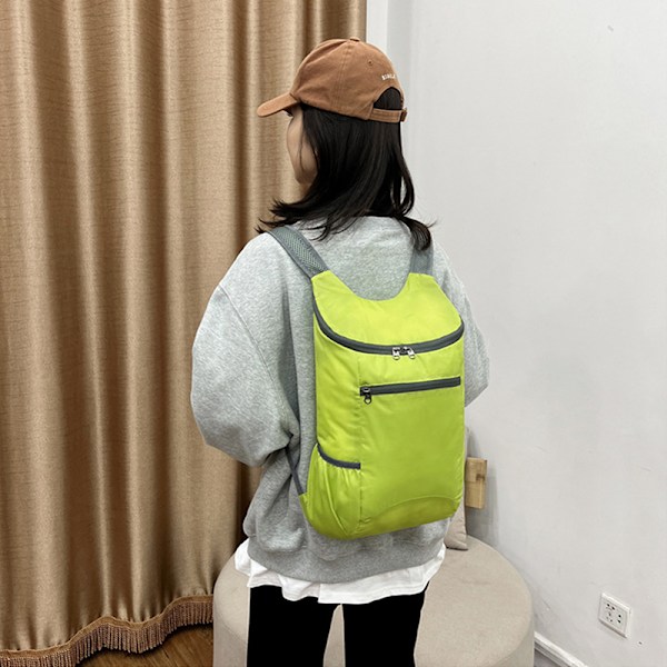 Lett sammenleggbar ryggsekk Sammenleggbar Ultralett ext Fluorescence green