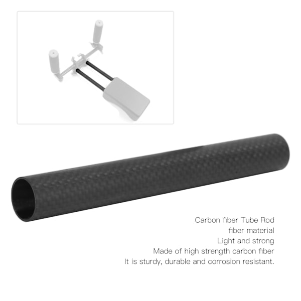 Kolfiberrör för 19mm stångskena-system Follow Focus kameraburssats