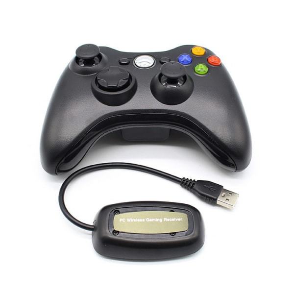 Uusi XBOX360/PS3 Universal Wireless 2.4G Grip - Musta, Plus PS3 Fu