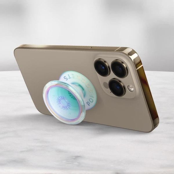 PopGrip Telefonholder Videomontering Prismatisk Design PopSockets