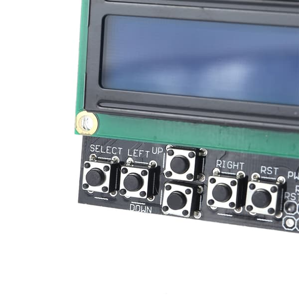 LCD 1602 16x2 tastatur skærmkort blåt baggrundslys til robot